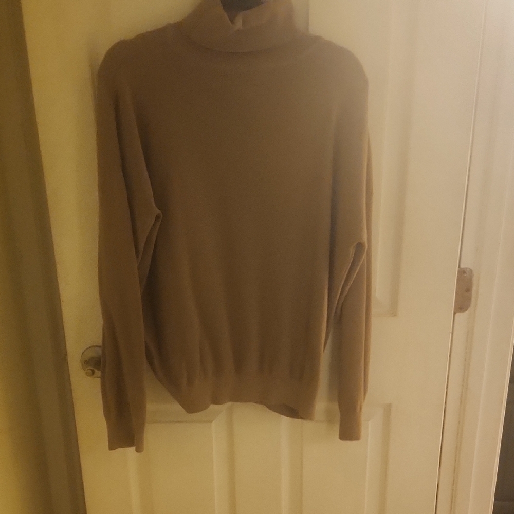 Fashion Nova Tan Turtleneck Sweater